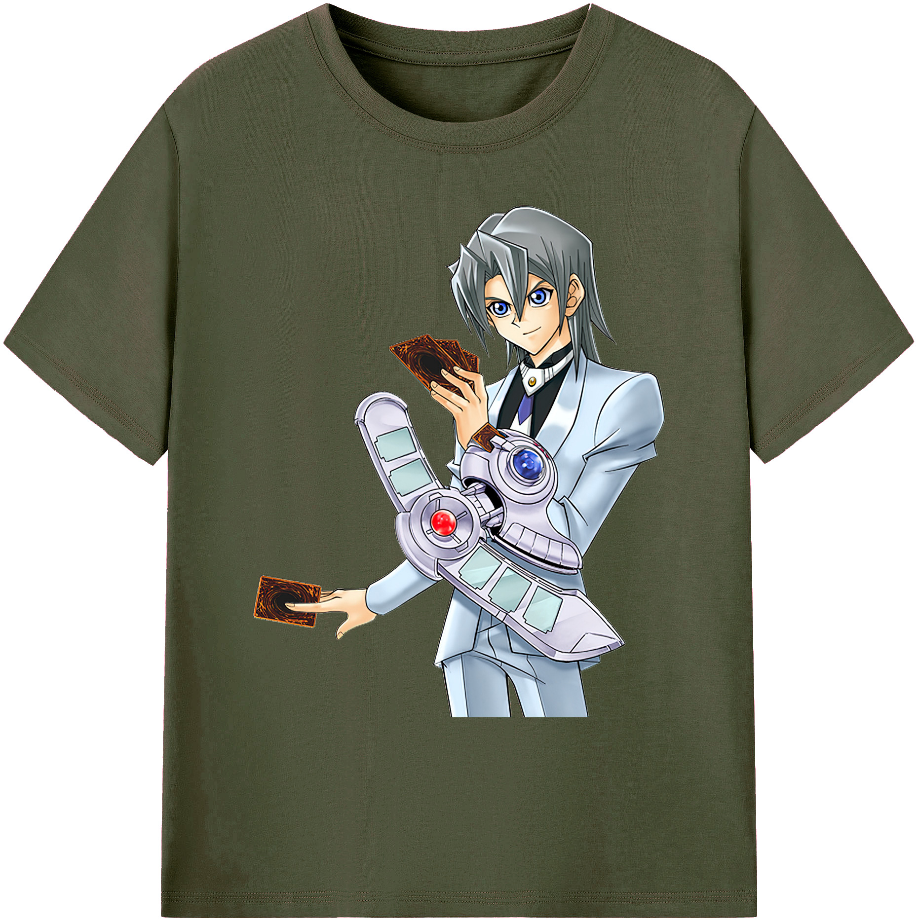 （画像用） 遊☆戯☆王 Yu-Gi-Oh! 綿100％ メンズ半袖Tシャツ｜肌触りやわらか＆通気性